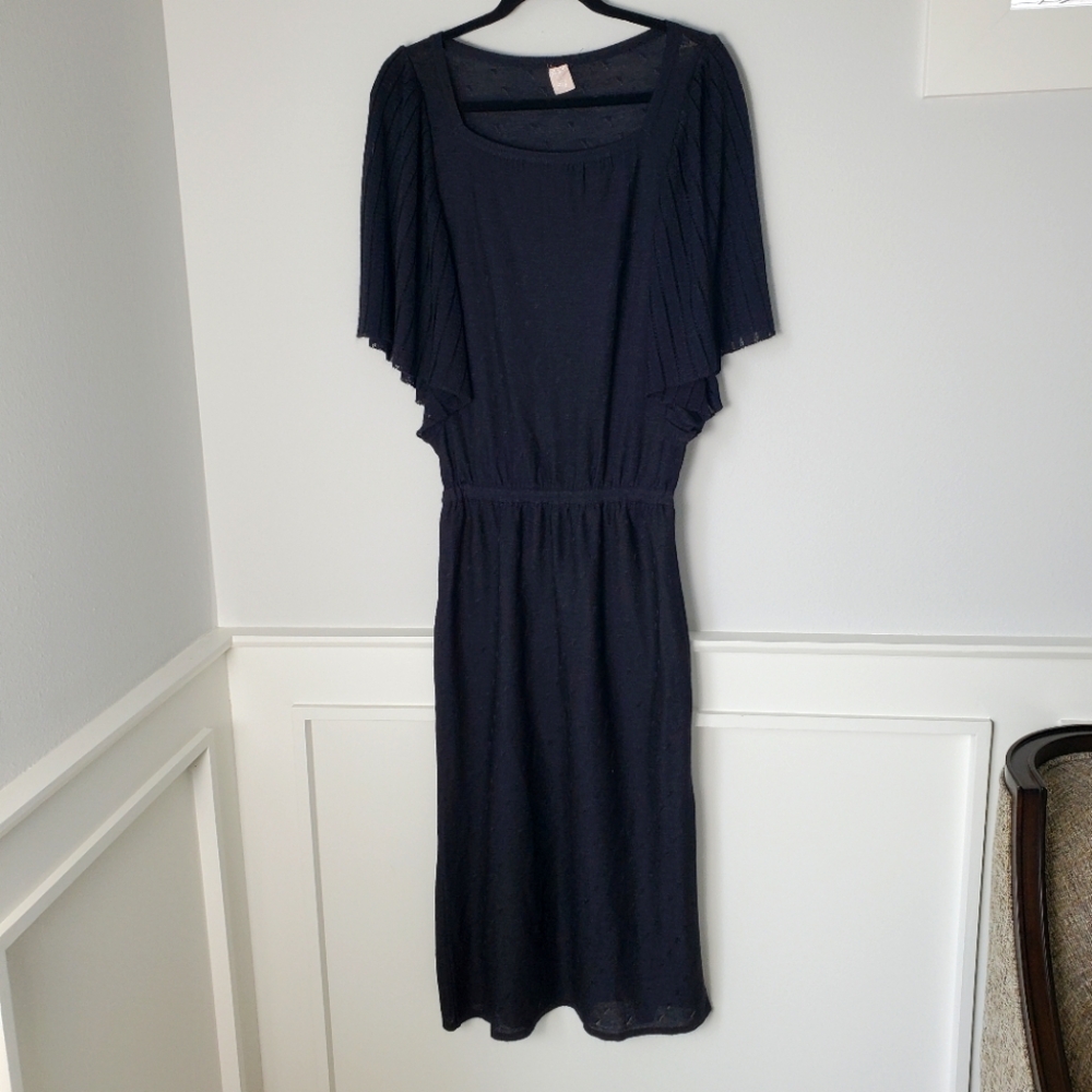 Elegant  Vintage Nina Ricci Black Dress Size 4
